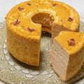 ぺとちゃんち's cooksnap of when they made 桜・香味シフォンケーキ２.