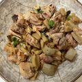 うな重浦和's cooksnap of when they made レンコンと鶏もも肉のピリ辛柚子胡椒炒め.