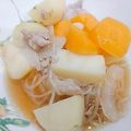 nyabu204's cooksnap of when they made めんつゆで味が決まる！簡単肉じゃが.