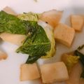 クックS5N2AF☆'s cooksnap of when they made エリンギと白菜のガリバタ炒め.
