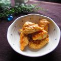 haruku221's cooksnap of when they made ささ身のピリ辛照り焼き.
