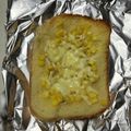 クックchitann's cooksnap of when they made コーンバターピザトースト★おやつトースト.