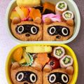 Chaaa_room's cooksnap of when they made 市販のいなり揚げで作る“あつ森”たぬきち.