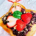 シュポ☆'s cooksnap of when they made スイーツやお弁当の飾りに♪ハートのいちご.