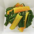 yokoyoko76's cooksnap of when they made 簡単☆スイスチャードのおひたし.