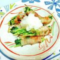 サンディサンディ's cooksnap of when they made 夏にさっぱり豆苗の豚肉巻き.