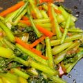 CHICHI☆PAY's cooksnap of when they made カブの葉とニンジンのおかか炒め.