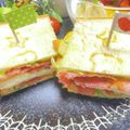 Y✿えくぼ飯's cooksnap of when they made 朝食＊ベーコン・チーズ・胡瓜サンドイッチ.