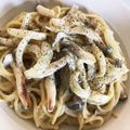 y_u♡'s cooksnap of when they made ワンポットパスタ♪牛乳を使って鍋で４人分.