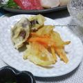 かおりかざり's cooksnap of when they made 人参と新玉のかき揚げ.