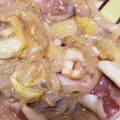 ♪sun♪sun♪'s cooksnap of when they made イカ一夜干しと白菜の塩麹バター炒め.