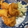 ねずみのマロ's cooksnap of when they made 鱈のフリッター★コチュジャンマヨネーズ★.