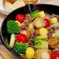 ♡てるてる♡'s cooksnap of when they made 時短メニュー!ホタルイカと舞茸アヒージョ.