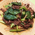 ヒラメキダンス's cooksnap of when they made 牛肉と大根と小松菜のオイスターソース炒め.