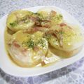 ＠迷子＠'s cooksnap of when they made レンジで簡単！とろーり丸ごと新玉ねぎ.