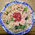クックTI0F2M☆'s cooksnap of when they made ツナと梅のさっぱりそうめん.