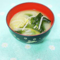 ふうはっちゃん's cooksnap of when they made もやしとわかめのお味噌汁.