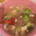 まさこ☆ピヨ's cooksnap of when they made 簡単！芽キャベツスープ(下処理～).