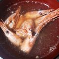 ぽんぽこ♩'s cooksnap of when they made えびの殻と頭を使ったエビ汁.