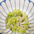 banhflan's cooksnap of when they made 【離乳食 後期】胡瓜としらすの甘酢和え.