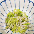 banhflan's cooksnap of when they made 【離乳食 後期】胡瓜としらすの甘酢和え.