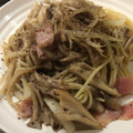 ベティ３'s cooksnap of when they made 舞茸とベーコンの和風パスタ.