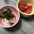 みりん調味料's cooksnap of when they made 簡単おつまみ☆梅しそおかか冷奴.