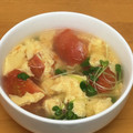 Etsu☆ko's cooksnap of when they made 手軽に減塩！トマトと玉子のふわふわスープ.