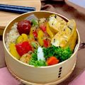 ルぴあ's cooksnap of when they made ごま油香る塩麹チキンとパプリカ炒め.