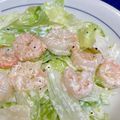 やよい・M's cooksnap of when they made レタスと海老の簡単サラダ.