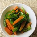 クック6KOJSH☆'s cooksnap of when they made 速攻！塩昆布で人参とピーマンのきんぴら.