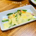 ねっちゃんっ's cooksnap of when they made アスパラチーズ　セブン風　簡単おつまみ.
