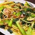 ✩ままま✩'s cooksnap of when they made 株なめことベーコンの和風パスタ.