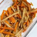 ぴぐみ＊'s cooksnap of when they made 電子レンジで簡単！きんぴらごぼう.