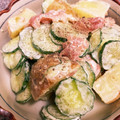 arku's cooksnap of when they made 生ハムときゅうりとじゃがいものサラダ♪.