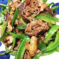 Emihann's cooksnap of when they made 牛肉とピーマンのパパッと炒め.