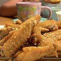 トウキョウ's cooksnap of when they made 世界の山ちゃん風　甘辛手羽先の唐揚げ.