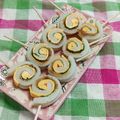赤い電話's cooksnap of when they made ちくわのしそチーズ巻き.
