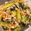クックLT6U1E☆'s cooksnap of when they made 鯖の水煮缶と小松菜人参のだし醤油炒め.