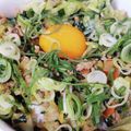 キムチマヨ's cooksnap of when they made 嫌いな人はいないでしょ♡餃子の中身丼★.