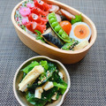 ころわんの母さん's cooksnap of when they made 小松菜と昔あげ(油揚げ)のお浸し.