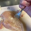 大阪のちゃーちゃん's cooksnap of when they made レンジで鶏胸チャーシュー✩.*˚.