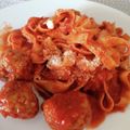 ゆあんど's cooksnap of when they made トマト煮込みイタリアンミートボール.