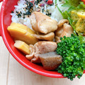 *けいこっこ*'s cooksnap of when they made 作り置き、たけのこと鶏肉のコクうま煮。.