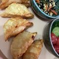 ワラワラ's cooksnap of when they made 餃子の皮でおつまみ ポテトチーズ揚げ.