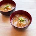 yokon☆'s cooksnap of when they made 大根と切り干し大根の味比べお味噌汁.