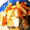麦茶ちやん's cooksnap of when they made .こんにゃくと油揚げの炒め煮..