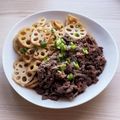 yokon☆'s cooksnap of when they made れんこんと牛肉の甘辛炒め.