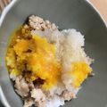 aickey's cooksnap of when they made 5分de しっとり鶏そぼろ丼.