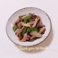 まあまま☆0403's cooksnap of when they made ご飯止まらんーっ❤️新玉牛肉こってり炒め.
